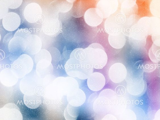 Light festive bokeh background