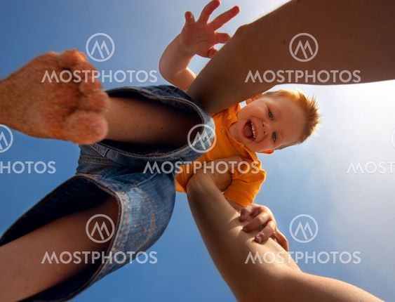 Up to the sky
