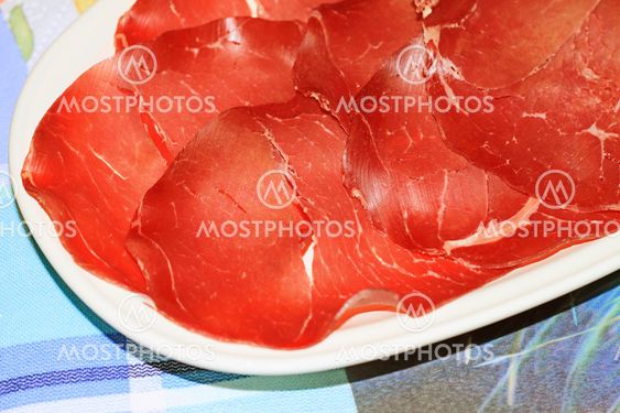 Bresaola - typical from Valtellina (northern Italy)