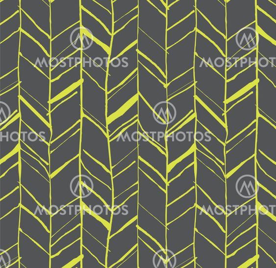 Hand drawn herringbone pattern