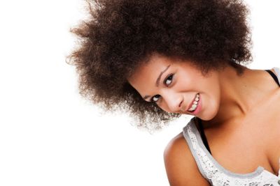 Beautiful african american woman