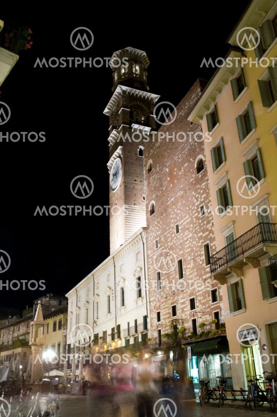 Verona at night