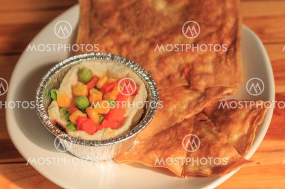 crispy roti and breakfast