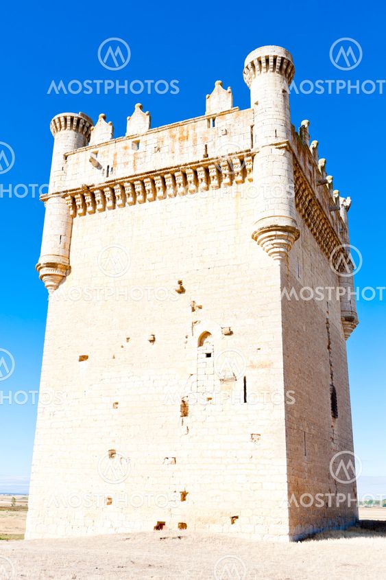 Castle of Belmonte de Campos, Castile and Leon, Spain