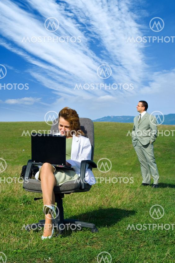 Business couple