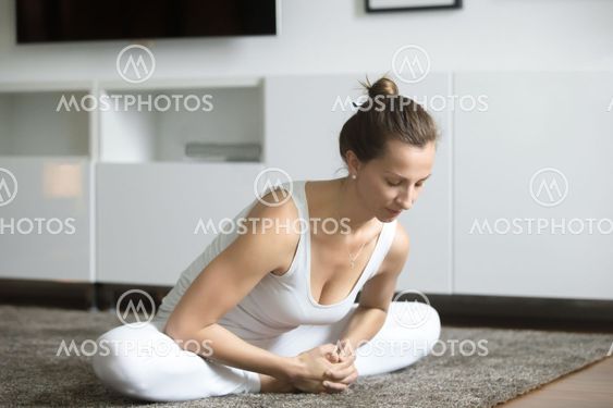 Baddha konasana pose