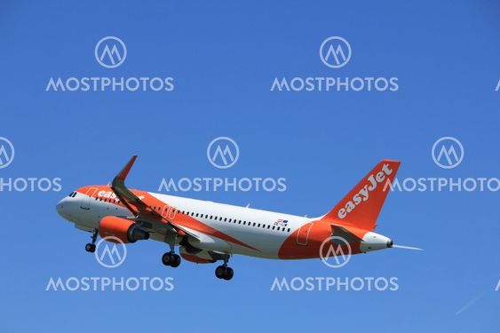 Amsterdam the Netherlands - May 4th 2018: OE-IJW easyJet...