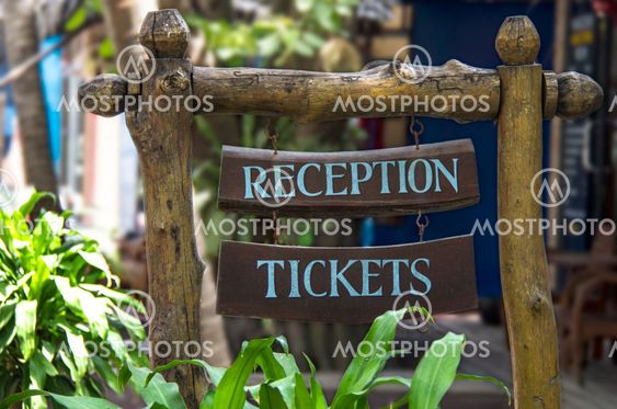 reception and ticket