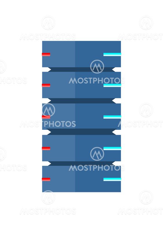 Server and Computer Networking Hardware Icon