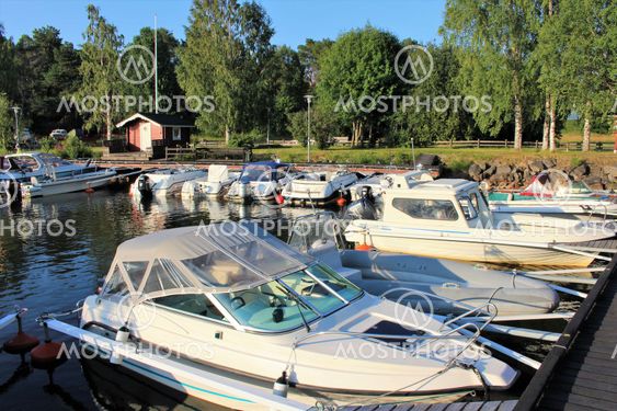 Gamla Färjelägets småbåtshamn i Luleå