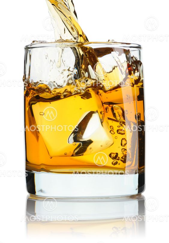 Pouring whiskey
