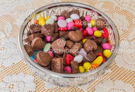 A variety of sweets