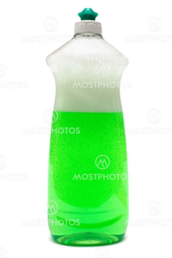 Bottle of Dish Liquid