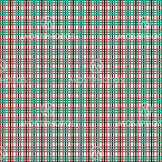 red green black line square pattern
