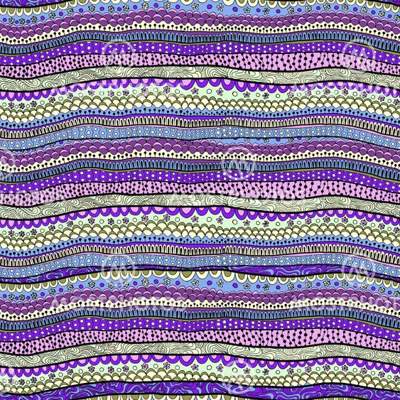 Original drawing tribal doddle ethnic pattern. Seamless...