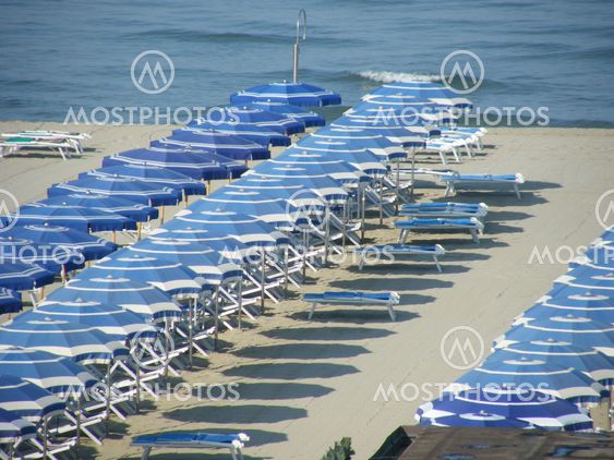 Viareggio beach