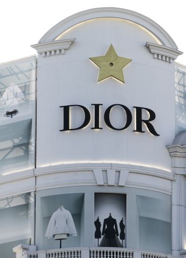 Paris, France - April 12, 2023: Christian Dior store in...