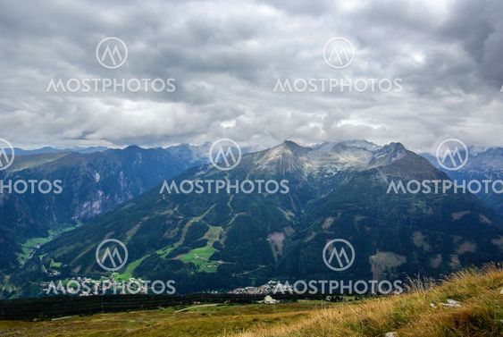 Mountain and valley