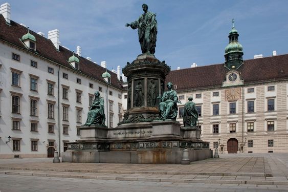 inre slott domstolen i Hofburg, Vienna