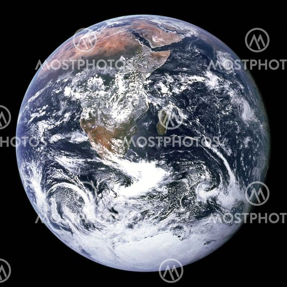 Earth from outer space.