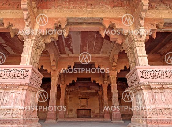 Room in the Fatehpur Sikri, India