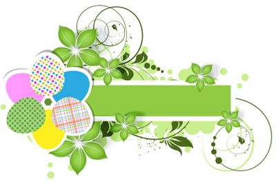 Abstract Easter theme for design
