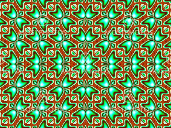 Red and green wallpaper
