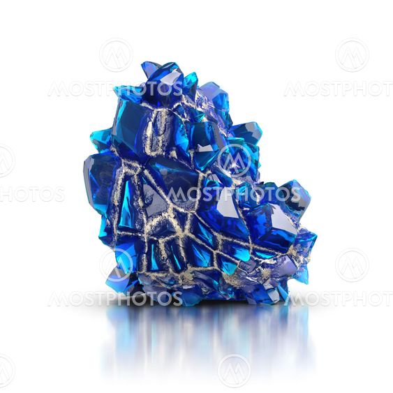 blue crystal
