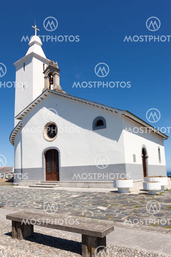 Church of Luarca, Asturias, Spain