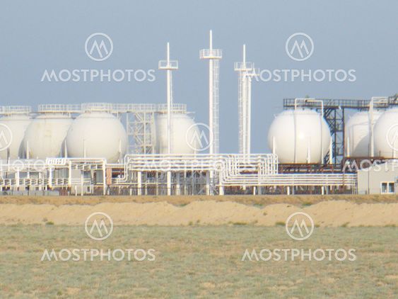 Gas factory.