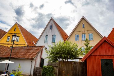 Medieval and Hansa inspired living area Jakriborg in...