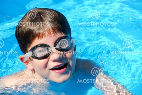Boy child pool
