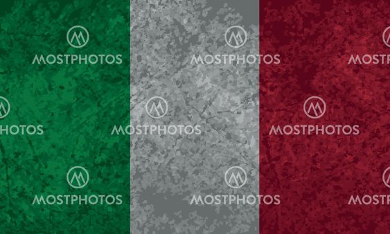 Italian Flag Grunge