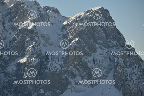 mountain winter nature