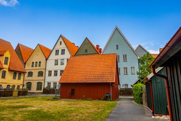 Medieval and Hansa inspired living area Jakriborg in...