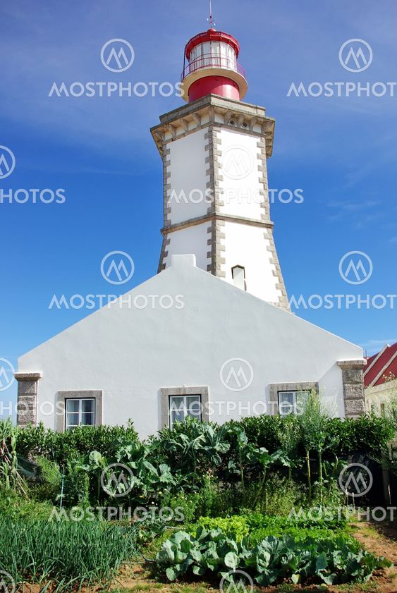Lighthouse of Espichel cape, Sesimbra.