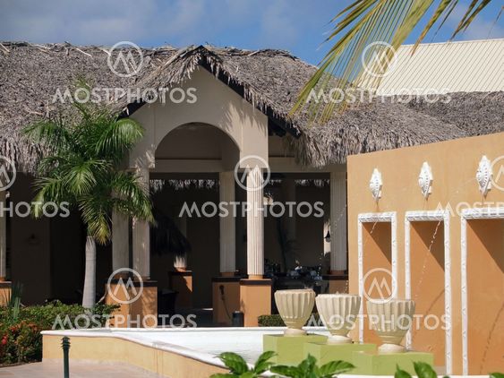 holiday resort at the Dominican Republic