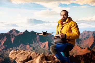 Male influencer shares his hiking journey through a vlog...