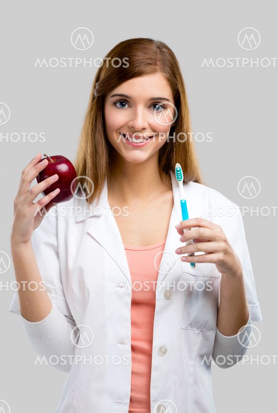 Female dentist