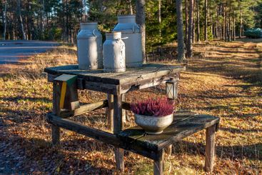 Traditionell mjölpall