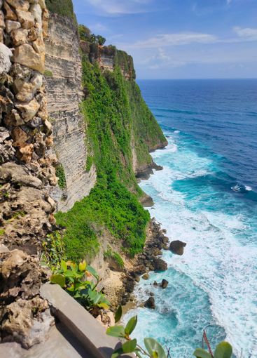 Coast at Uluwatu, Bali, Indonesia.