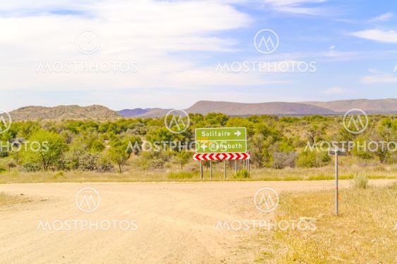Namib desert landscape in Namibia