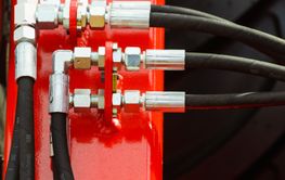 Industrial detailed pneumatic piece