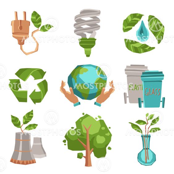 Ecology Icons Set