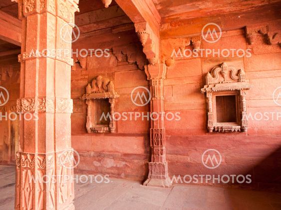 Interiors of Fatehpur Sikri, India