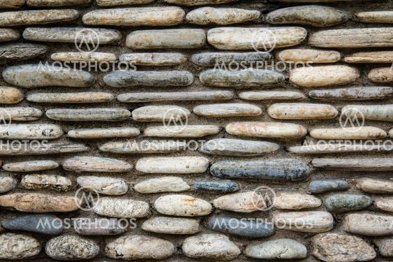 stone wall surface with cement