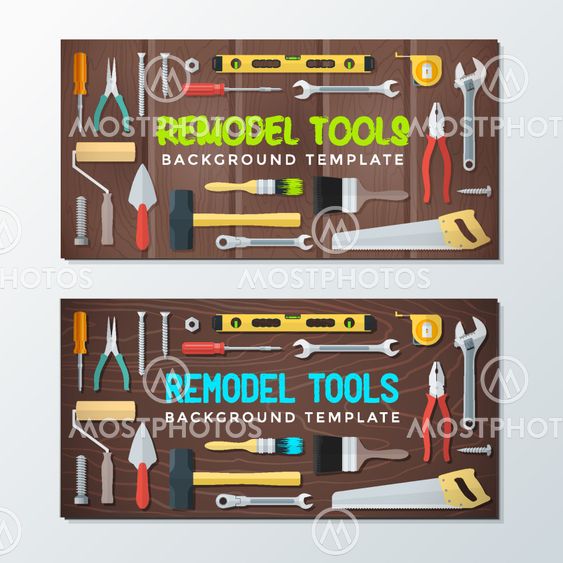 remodel tools backdrops banner templates