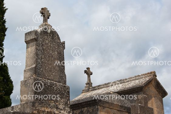 Cemetery in France