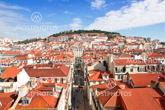 Portugal. Panorama of Lisbon