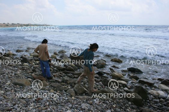 People by the sea